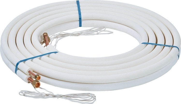 Vaillant Rura miedziana, chłodnicza, podwójna 1/4“ 1/2“ w otulinie, e-bus, dł. 5mb. (VWL 35 - VWL 55)