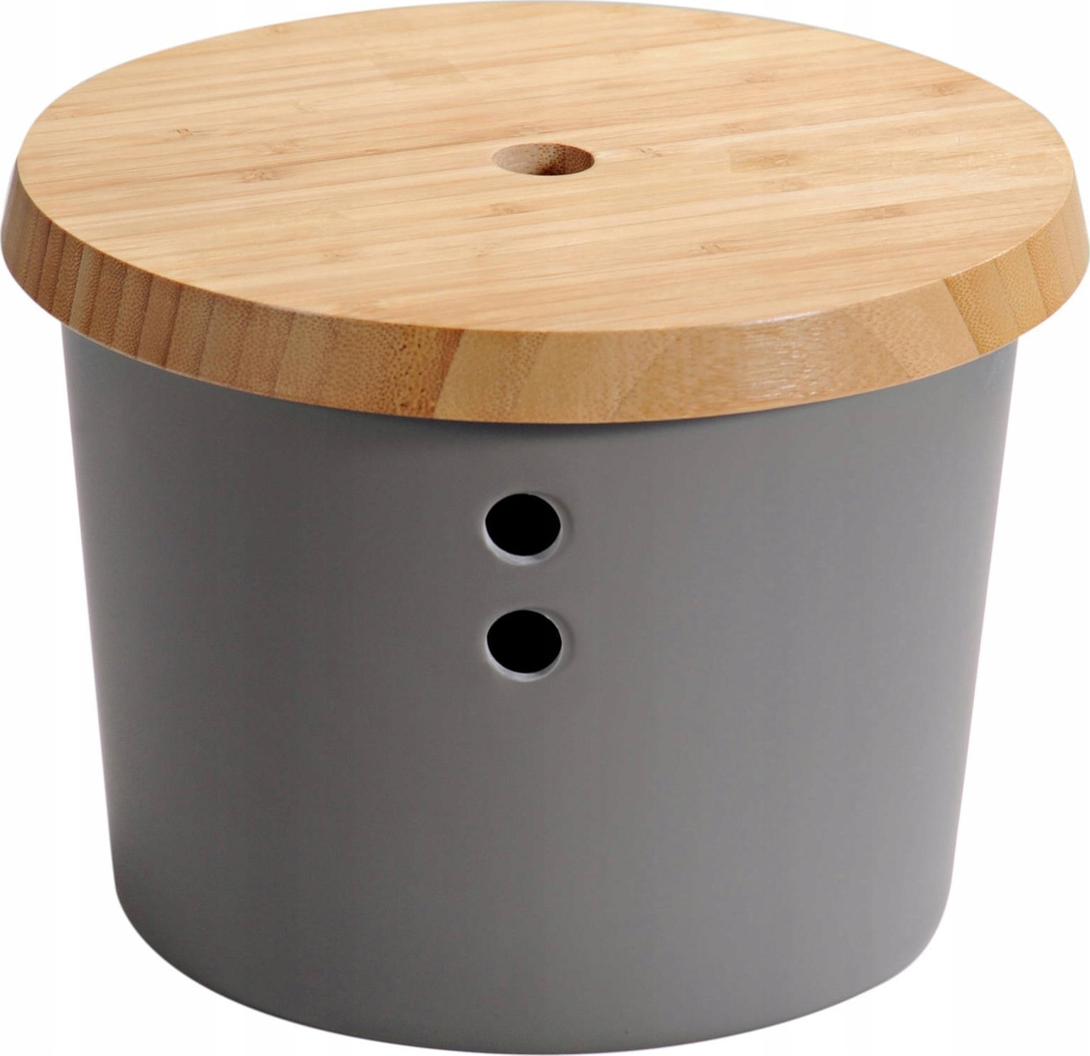 Kesper Słoik do przechowywania, melamina, z bambusową pokrywką