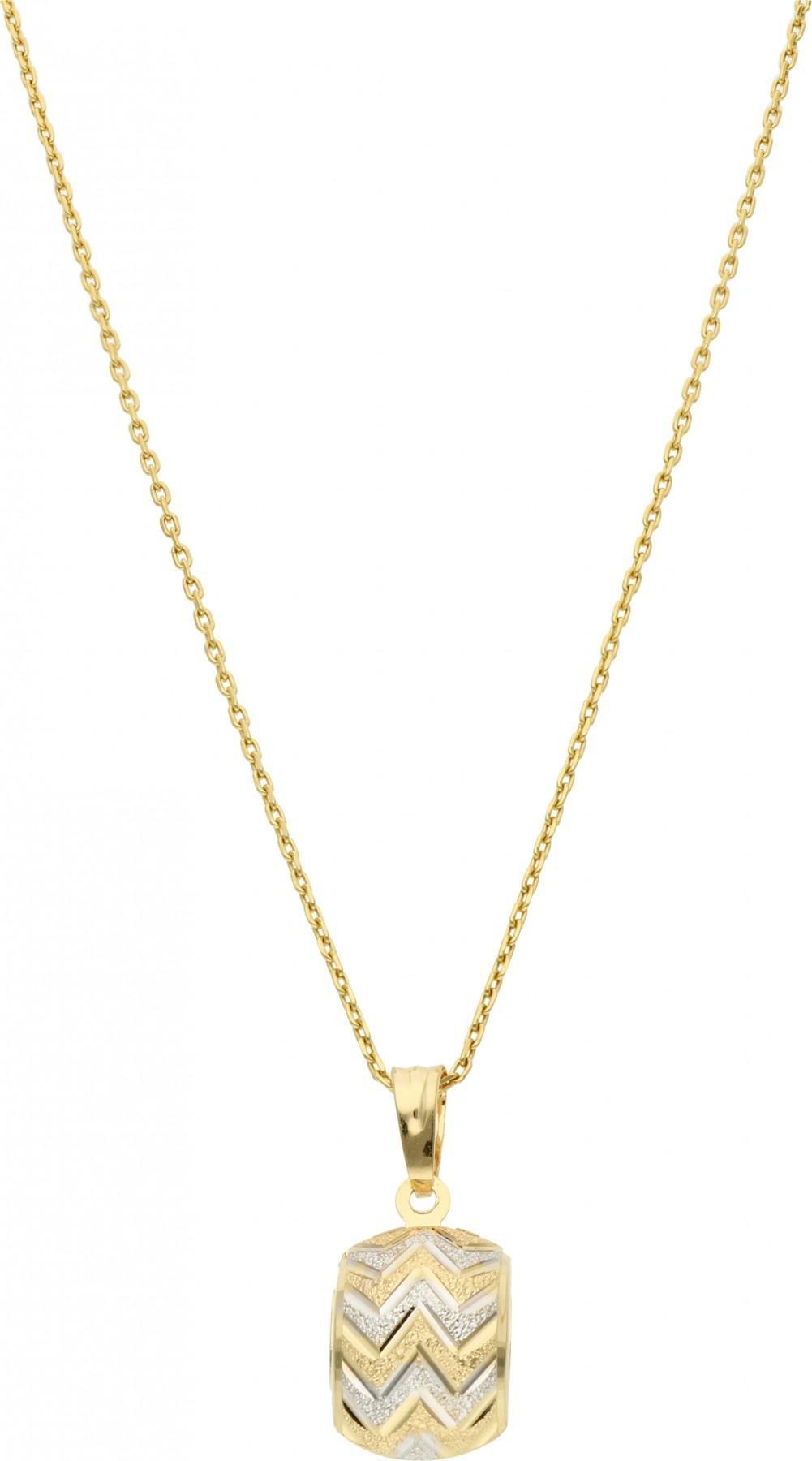 Rosanto Złota zawieszka z diamentowaniem 585 14k