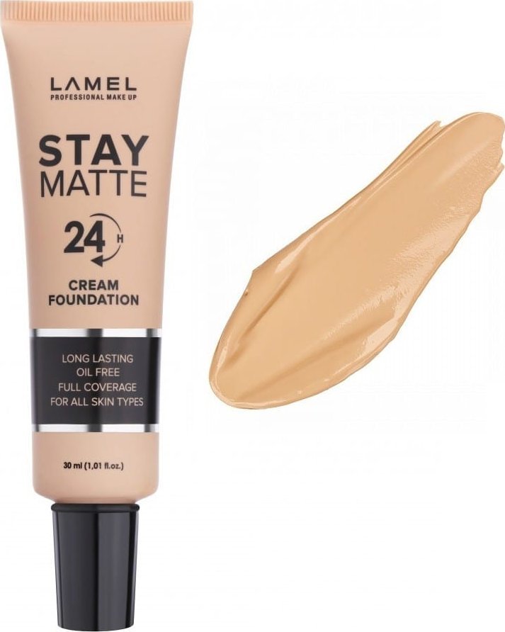 Lamel LAMEL Podkład do twarzy Stay Matte 24H nr 404 - Sand 30ml