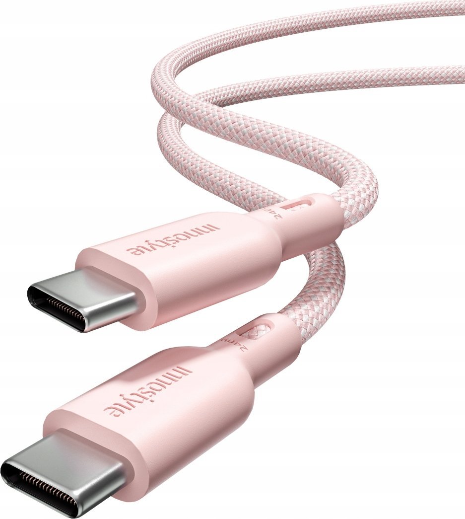 Kabel USB Innostyle USB-C - USB-C 2 m Różowy