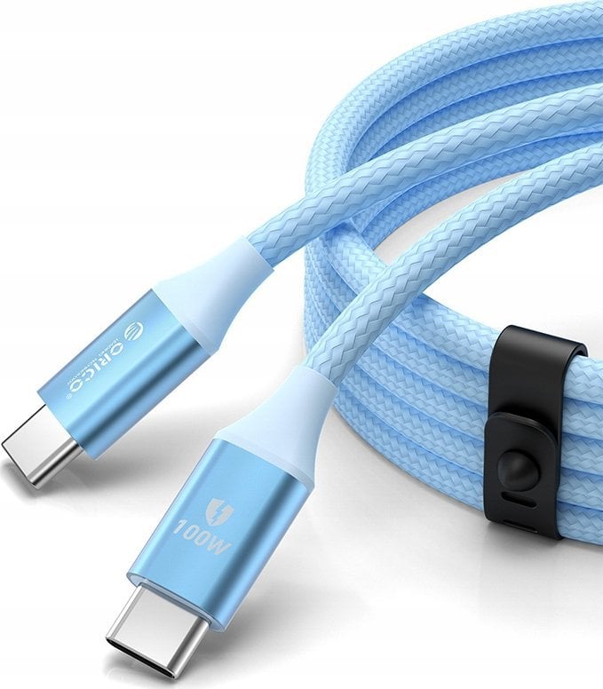 Kabel USB Orico USB-C - USB-C 1 m Wielokolorowy (6942227138590)