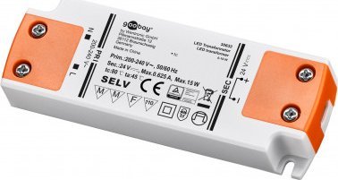 Zasilacz Goobay Zasilacz/Transformator do LED 24 V (DC)/15 W