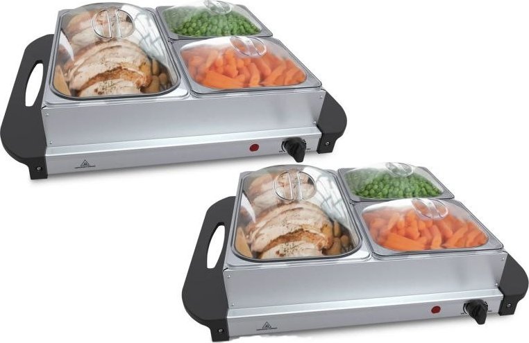 Jago Wielofunkcyjny podgrzewacz do potraw, zestaw, 150 W.