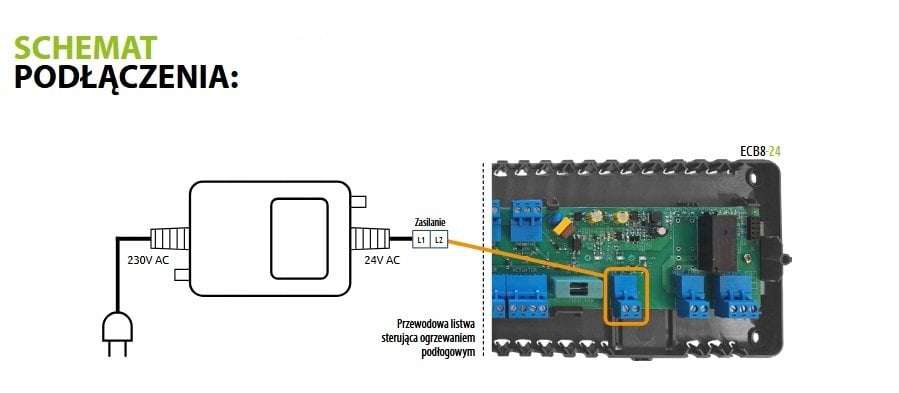 Engo T24-30W - Transformator 24V, 30W AC