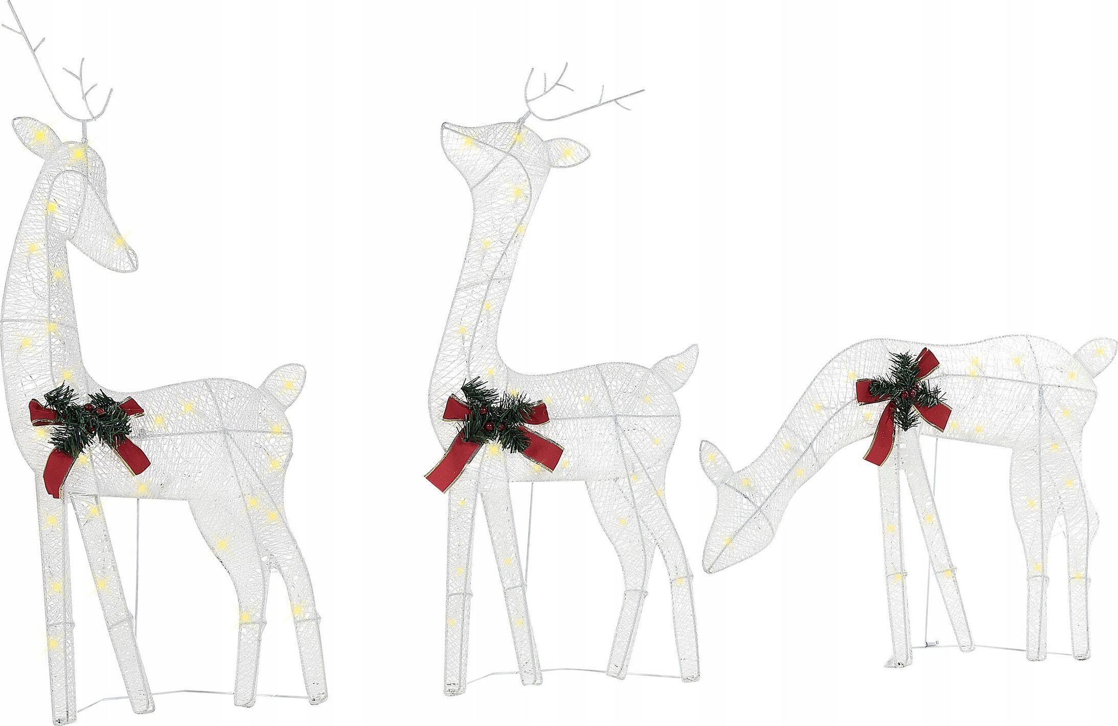 Dekoracja świąteczna Beliani renifer