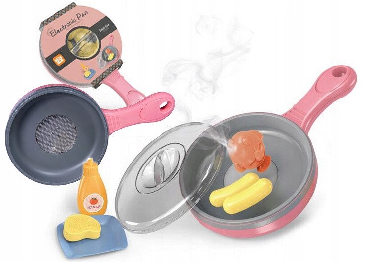 Elektroniczna patelnia z dźwiękiem dla dzieci 7w1