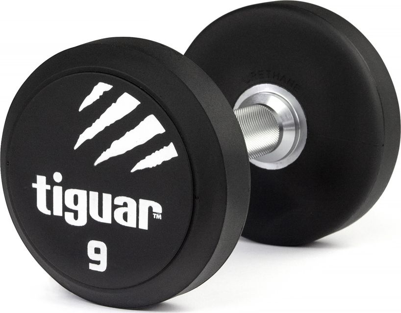 Tiguar ‎‎Hantel TI-WHPU0090 gumowany 1 x 9 kg