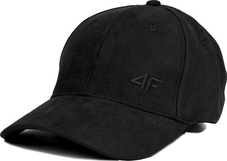 4f Czapka z daszkiem damska 4F F160 czarna 4FAW23ACABF160 20S M