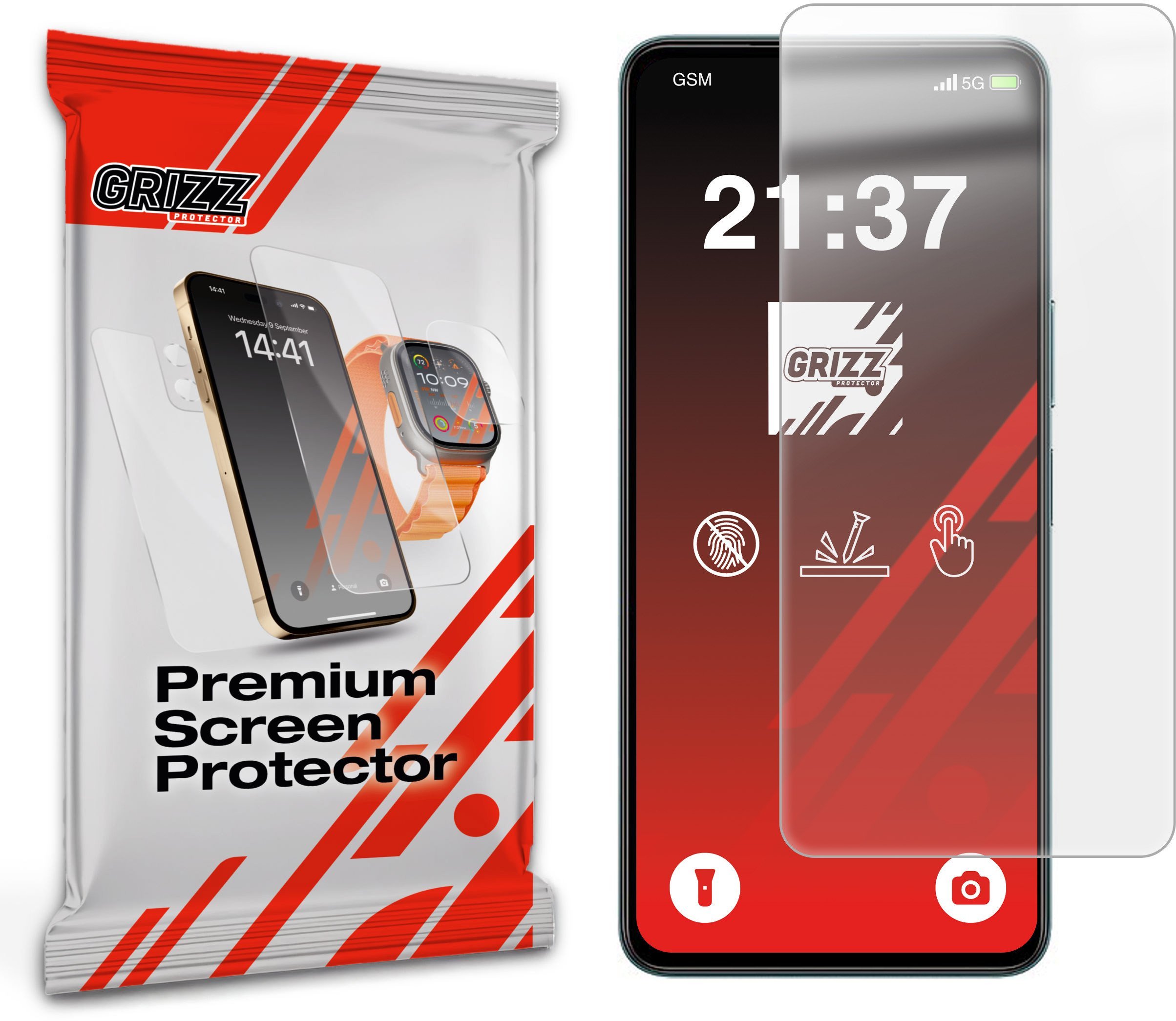 Folia matowa GrizzGlass PaperScreen do Vivo Y04 4G