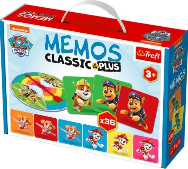 Trefl Memo Classic&Plus Psi Patrol TREFL