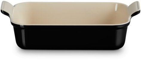 Le Creuset Rectangular Heritage Stoneware Baking Dish 26x19cm / 2 4L Black 0843251102877