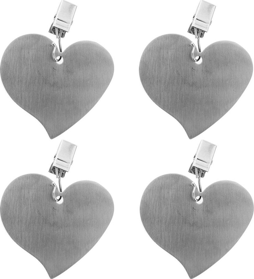 Orion Obciążniki do obrusu stołu 4 szt. klipsy ciężarki uniwersalny