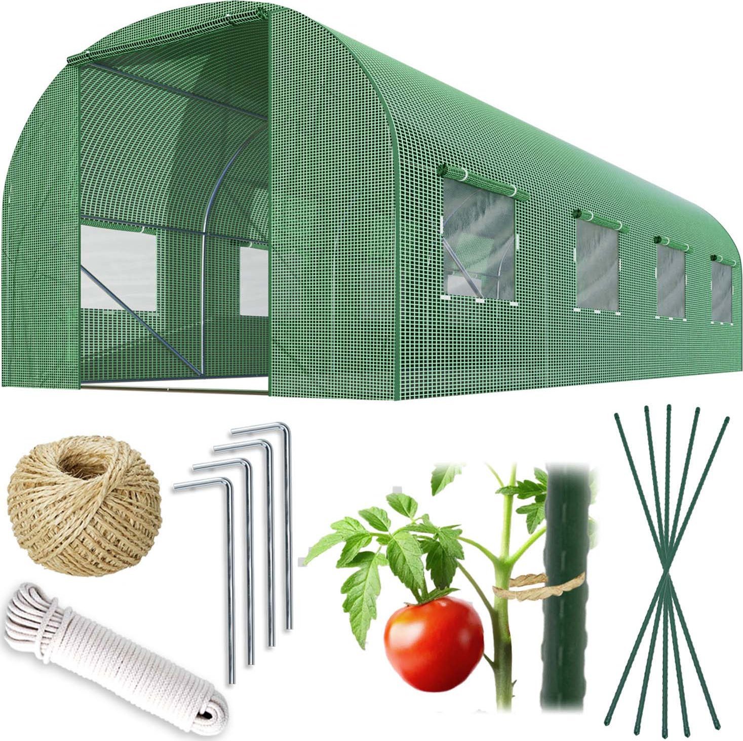 Tunel ogrodowy 3 x 4,5 m (13,5m2) Plonos