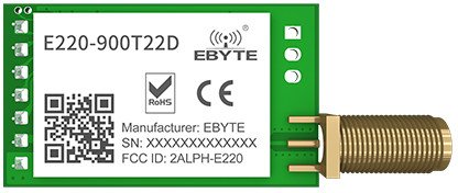 Moduł komunikacyjny E220-900T22D LoRa 868MHz
