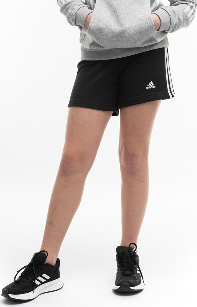 Adidas Spodenki dla dzieci adidas Essentials 3-Stripes czarne IC3631 164cm
