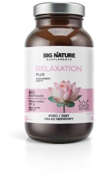 BIG NATURE_Relaxation Plus suplement diety 60 kapsułek