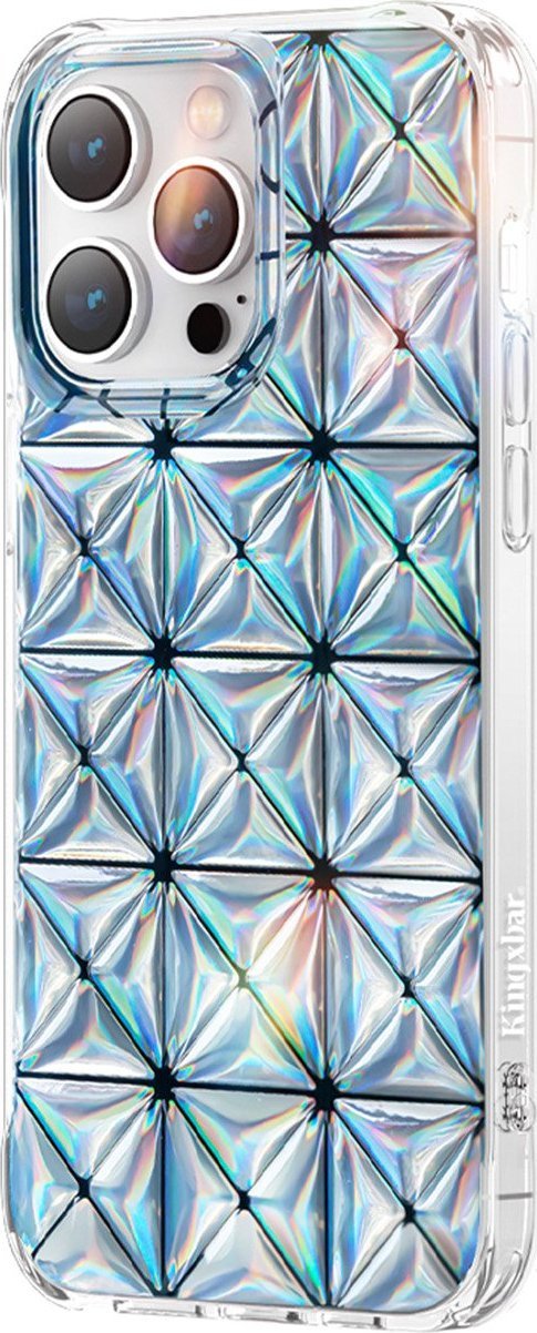 Kingxbar Miya Series etui iPhone 14 Plus pokrowiec obudowa na tył plecki laser color