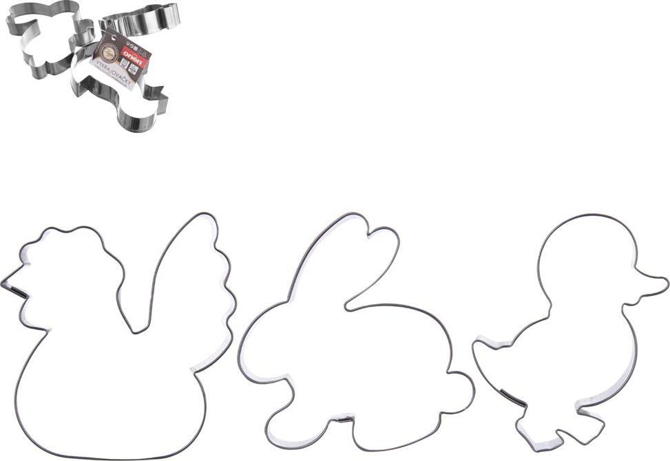 Orion Wykrawacz foremka do ciastek pierników WIELKANOCNE uniwersalny