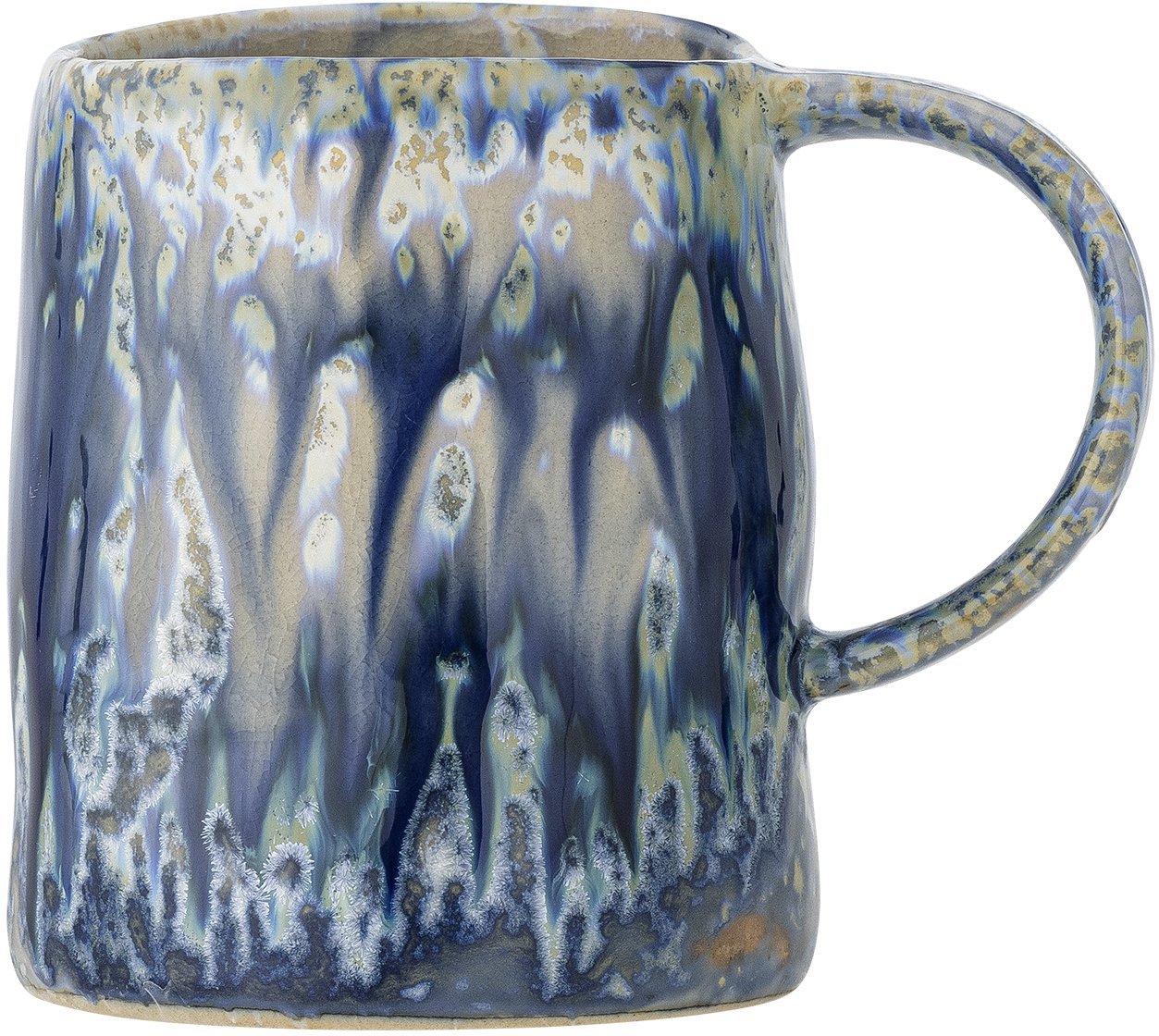 Bloomingville Kubek Niebieski Ceramika