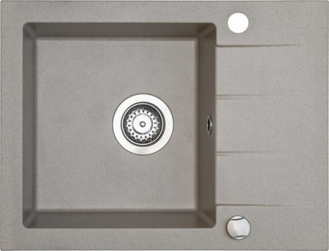 Zlewozmywak Berg Zlewozmywak granitowy BERG FOCUS PIASKOWY ZFS0711A - ociekarka do zlewozmywaka gratis