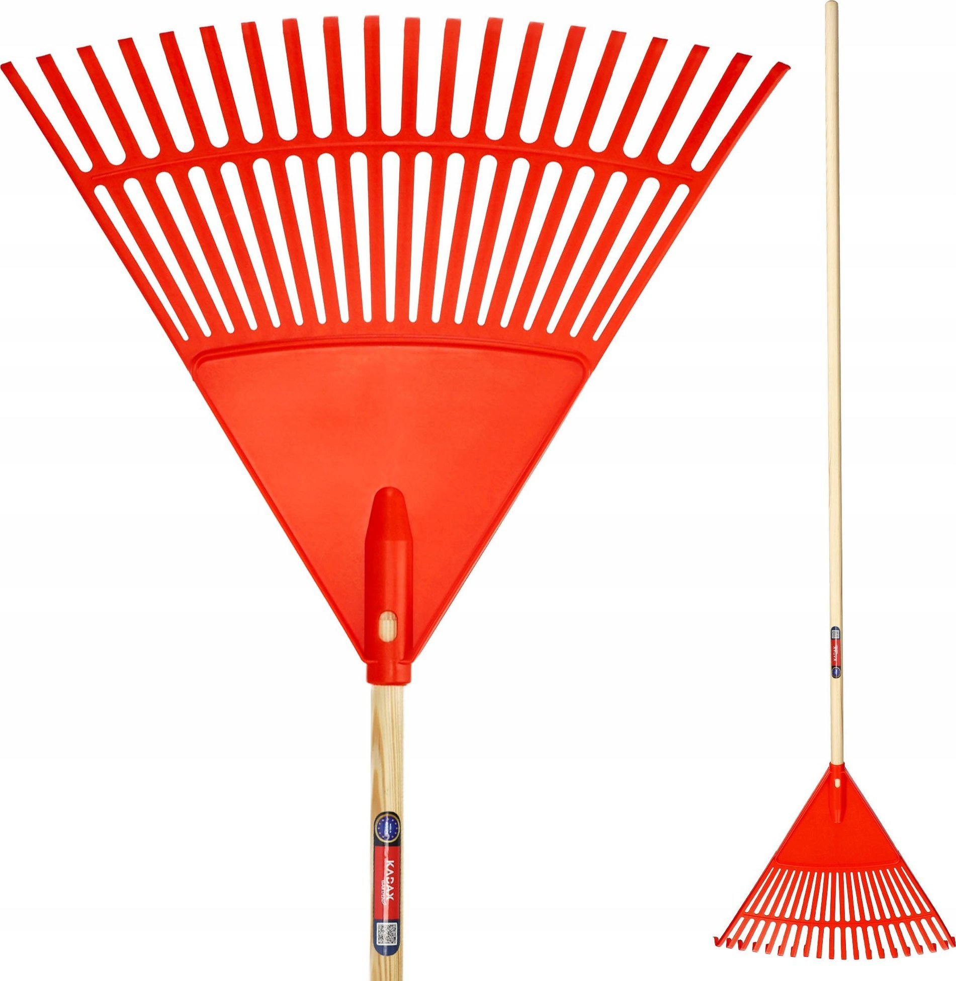 Kadax Grabie Do Liści Trawy Z Drewnianym Trzonkiem 180cm