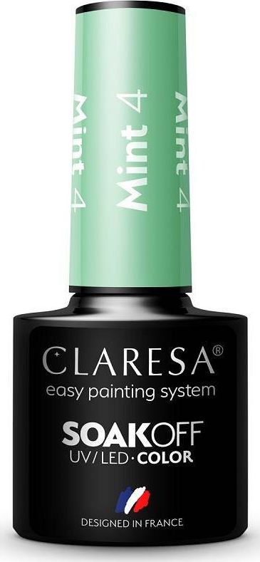 Claresa Claresa Soak Off UV/LED Mint lakier hybrydowy 4 5g