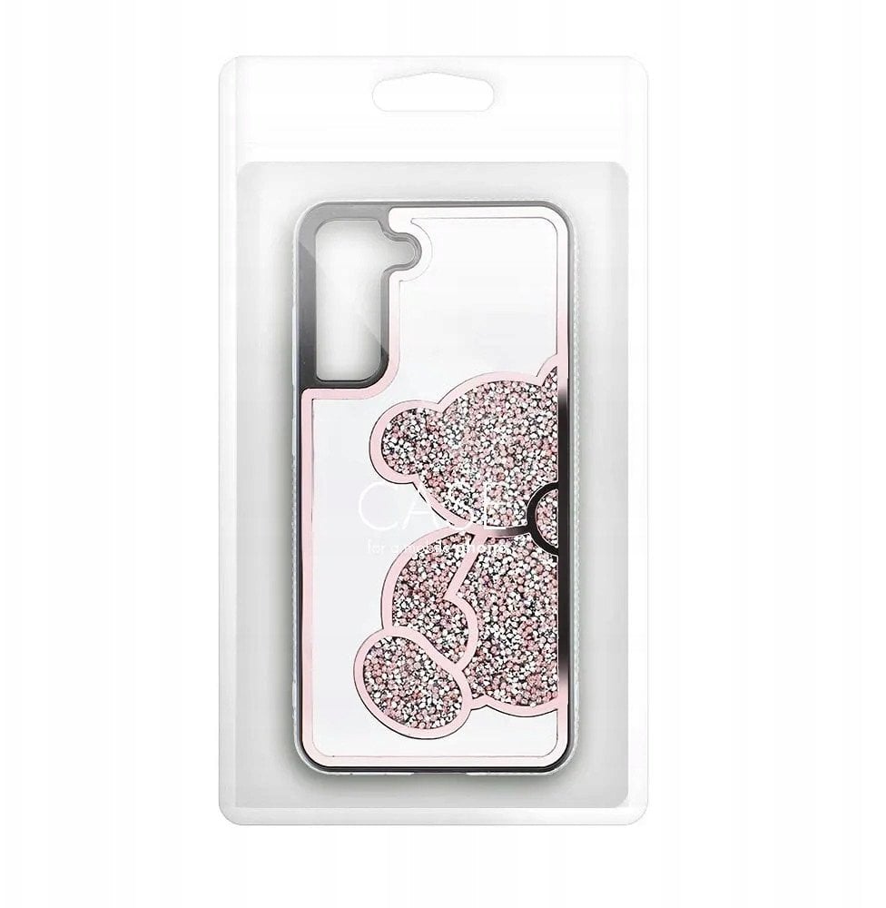 Futerał TEDDY BEAR do SAMSUNG A16 5G różowy