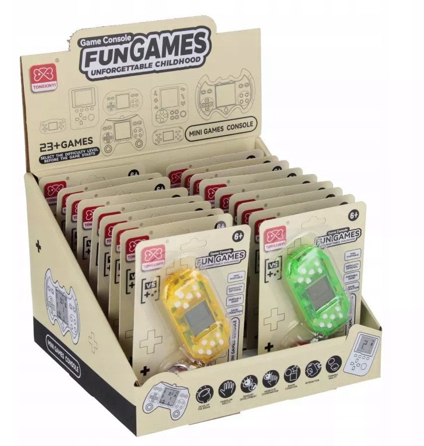 GRA ELEKTRON BRELOK 10X15 MIX3MC DISP18/144/288.