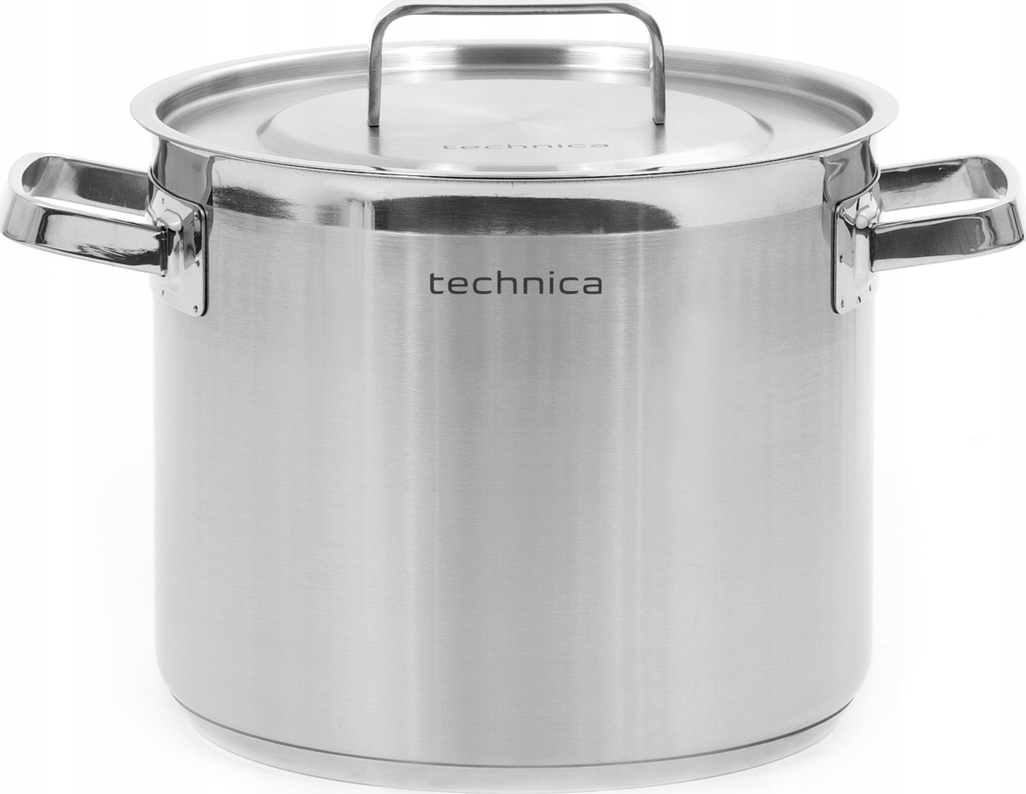 Technica Garnek wysoki 9 l o średnicy 240 mm z pokrywką ze stali nierdzewnej | TECHNICA, Platinum Line