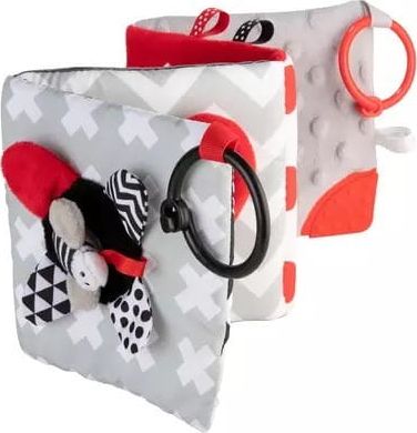 Canpol Pluszowa kontrastowa książeczka edukacyjna Canpol