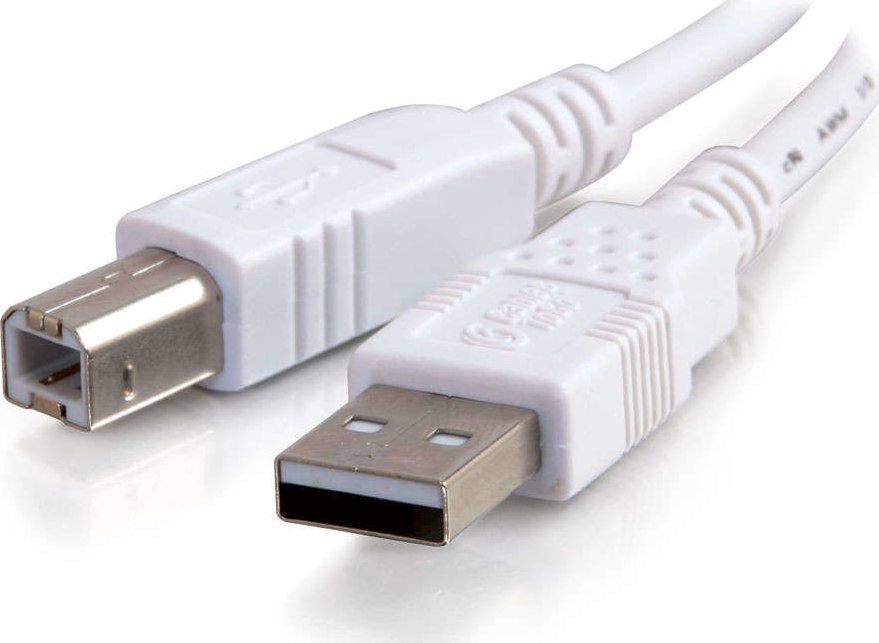 Kabel USB C2G USB-A - USB-B 3 m Biały (81562)