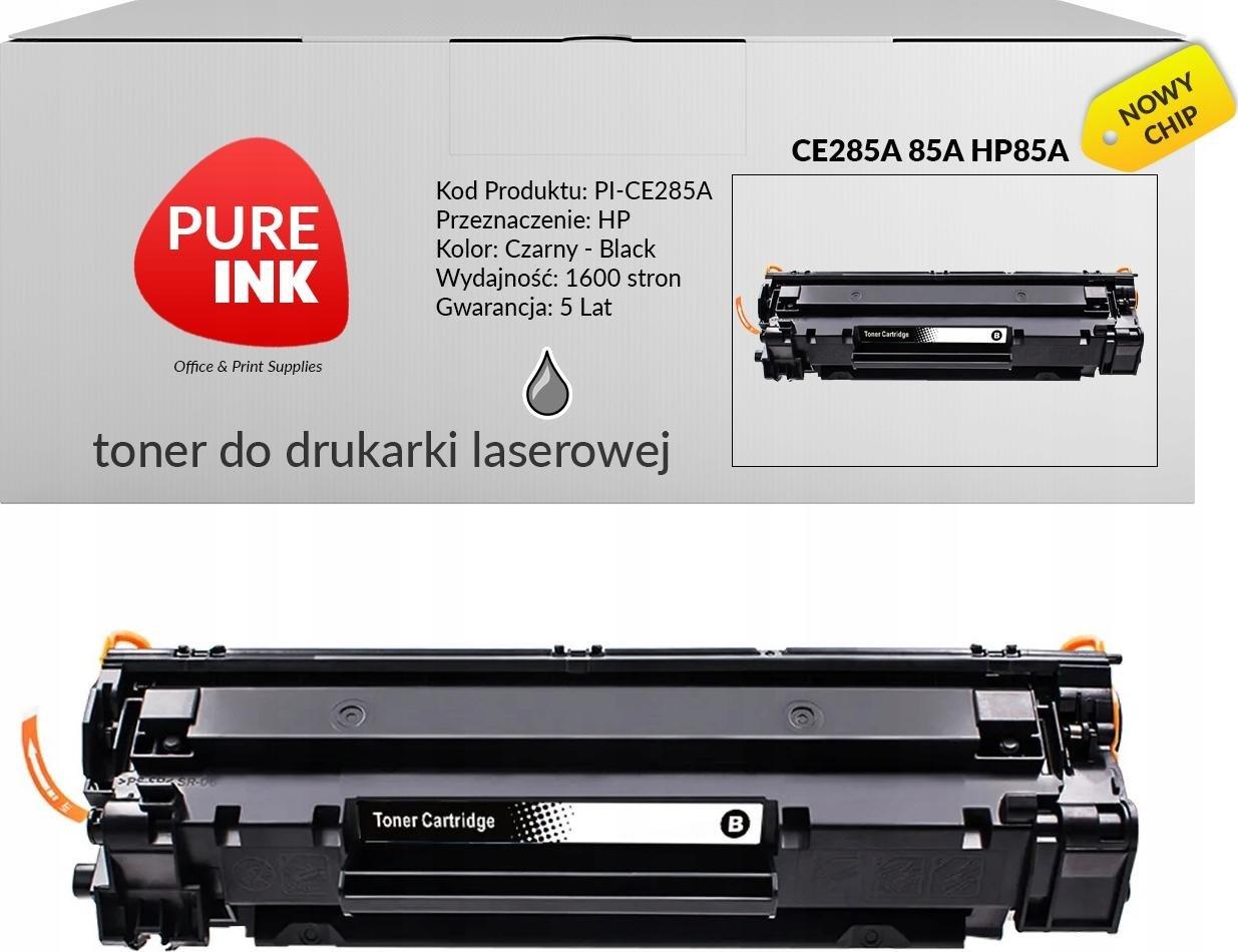 Toner Pureink Black Zamiennik 85A