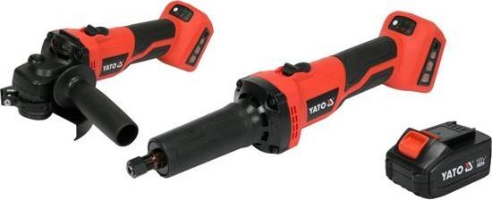 Yato ZESTAW SZLIFIEREK 18V, 4.0AH + ŁADOWARKA