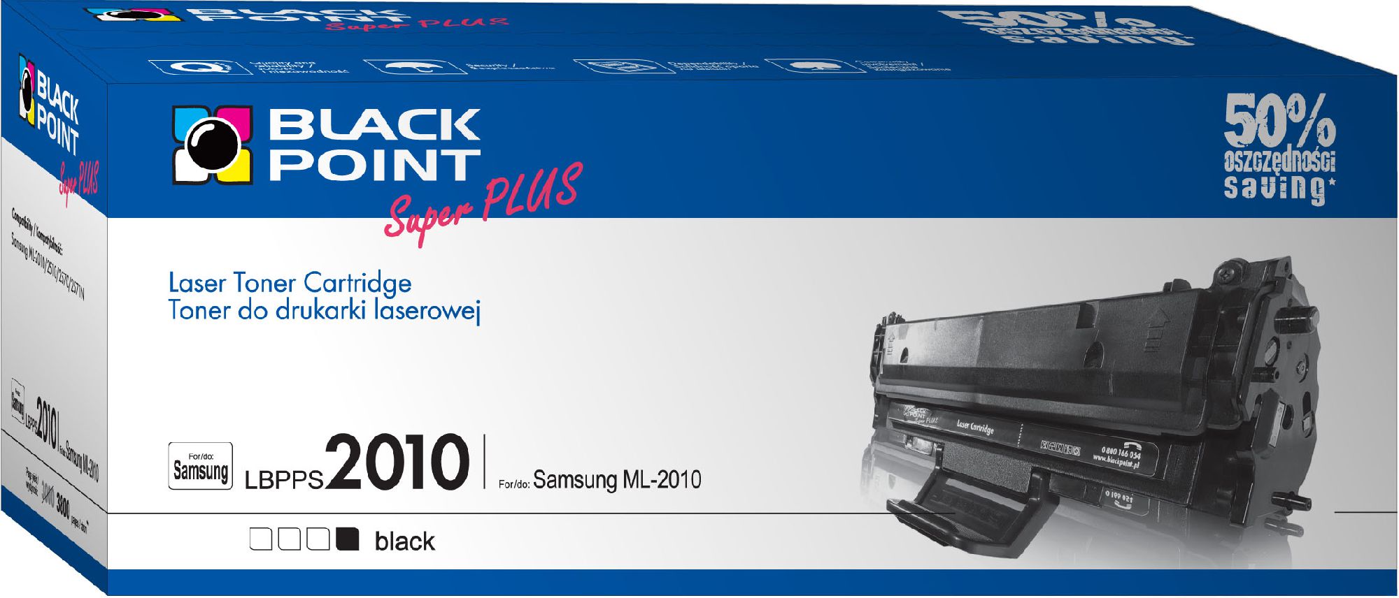 Toner Black Point LBPPS2010 Black Zamiennik ML-2010D3 (LBPPS2010)