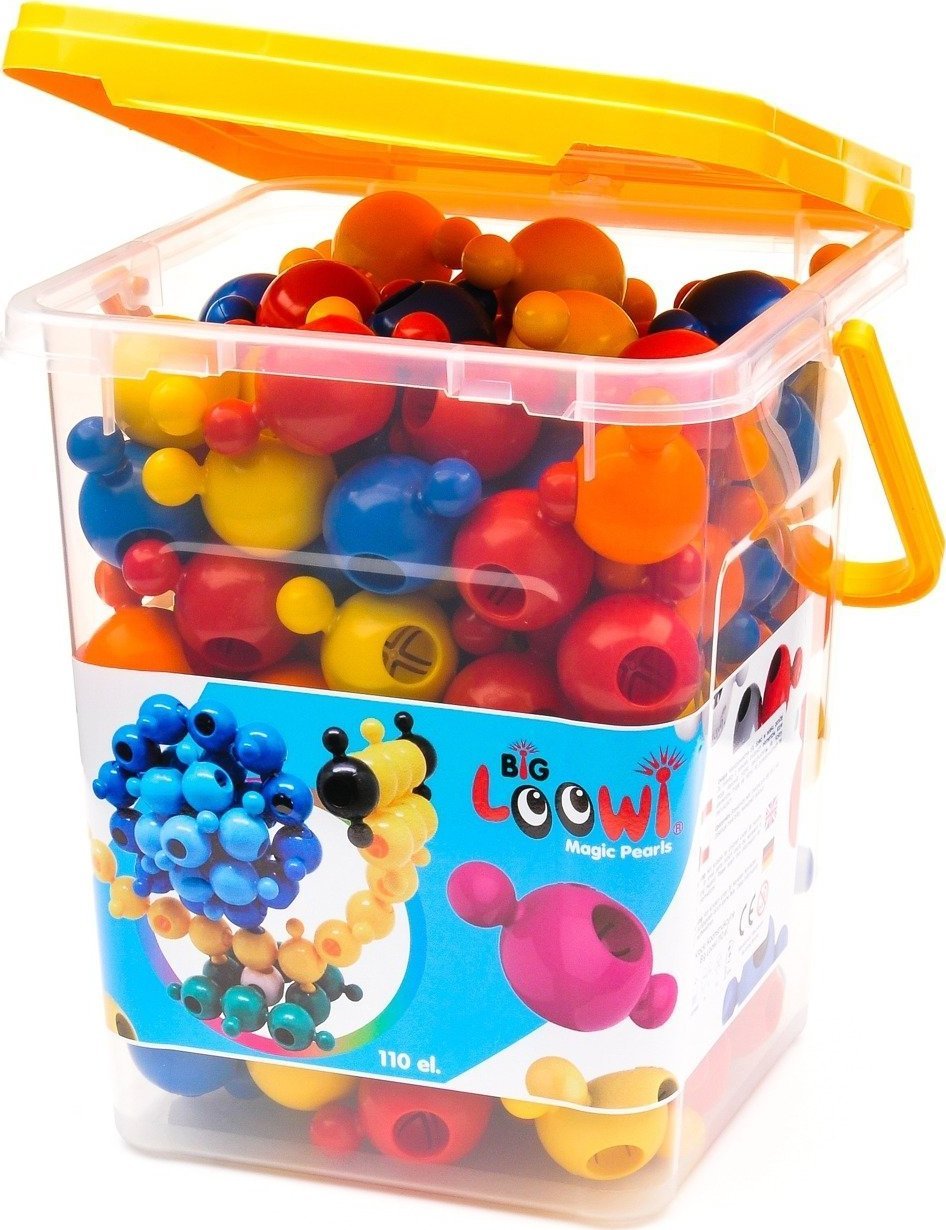 Klocki Big Loowi - Zestaw 110 el.