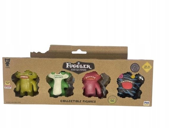 FUGGLER LIMITED EDITION 1.5 COLLECTIBLE FIGURES - 4 PACK VER. E
