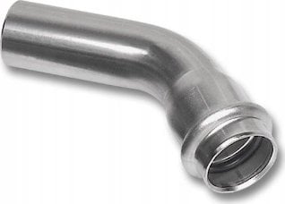 SANHA Kolano SANHA-NIROSAN-Stahl szlachetna d45° d28 jednokielichoweSANHA