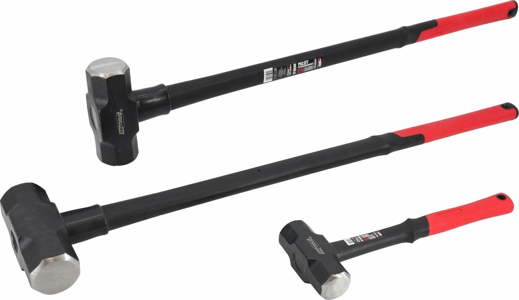 AWTools AWTOOLS MŁOT WYBURZENIOWY WŁÓKNO 5,45kg -12 lbs BLACK LINE