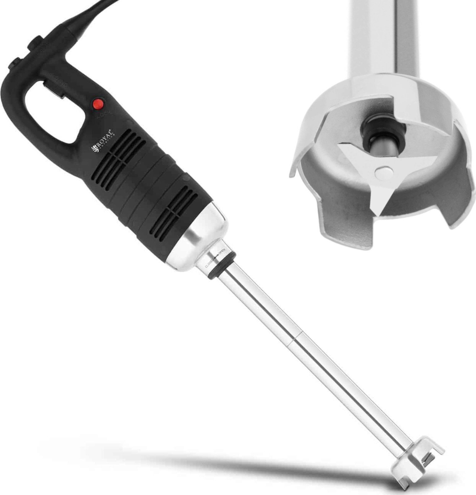 Royal Catering Mikser blender robot ręczny dł. ramienia 450 mm 8000-18000 obr./min 650 W Mikser blender robot ręczny dł. ramienia 450 mm 8000-18000 ob