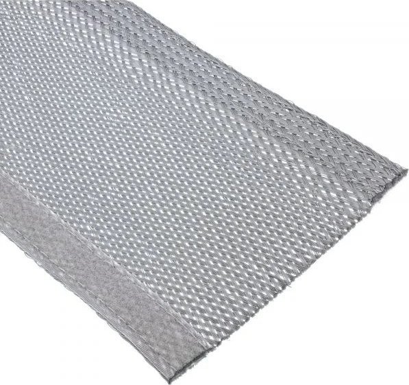 Organizer InLine InLine® Cable wrap, fabric hose with hook and loop fastener, 1m x 40mm diameter, grey