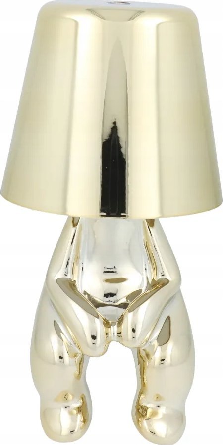 OEM Lampka nocna GOLD MAN Art Deco siedzący (wzór 2) MLTL