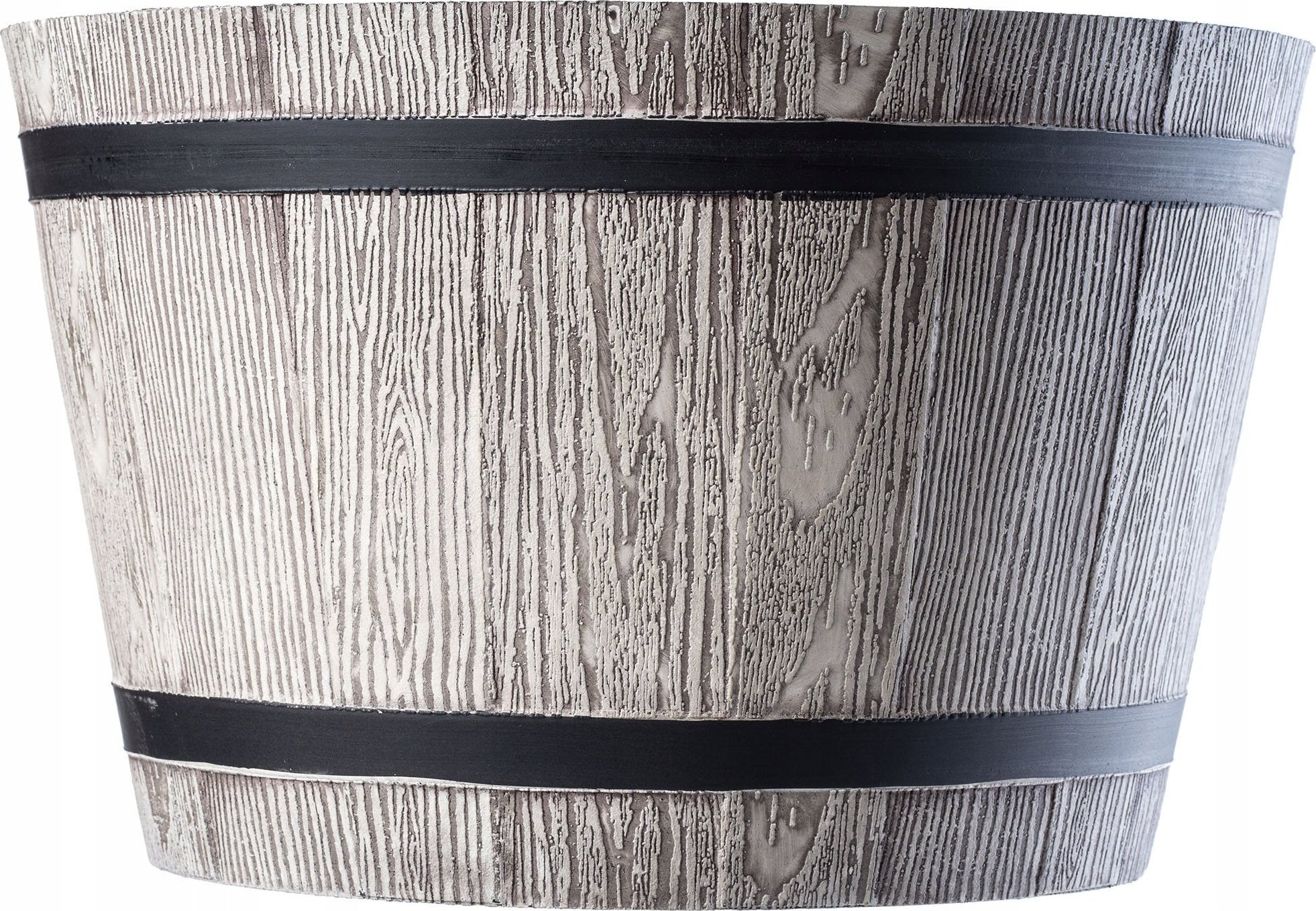 Kadax Doniczka Donica Okrągła Na Kwiaty 23cm Jasnoszara