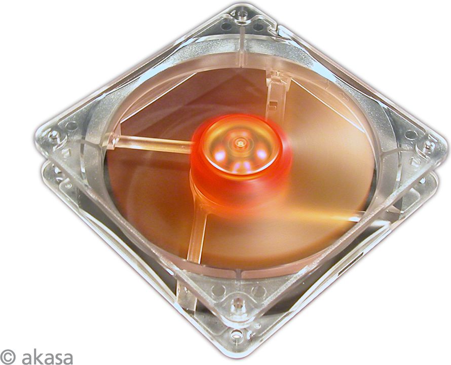 Wentylator Akasa Ultra Quiet Amber AK-183-L2B 12cm
