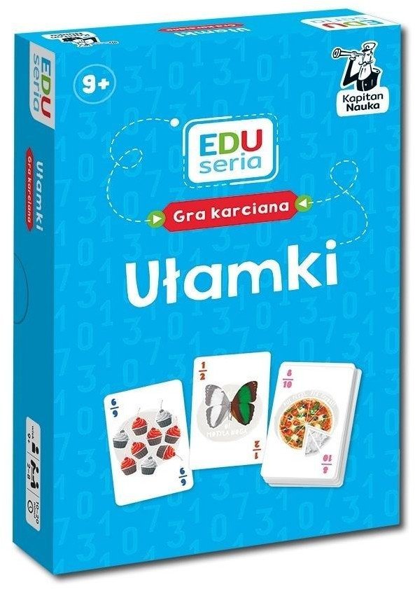 Kapitan Nauka EDUseria. Ułamki. Gra karciana