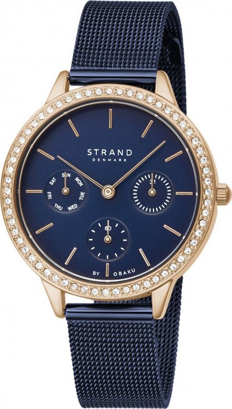 Zegarek Strand Zegarek damski Strand S704LMVLML niebieski