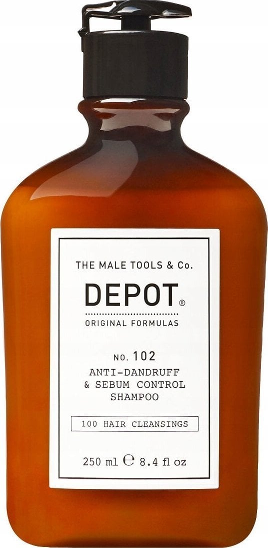 Depot No. 102 Nuo pleiskanų & Sebum Control Šampūnas, 250 ml
