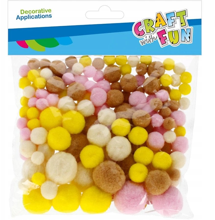 OZDOBA POMPON 140SZT MIX CF PBH 12/144