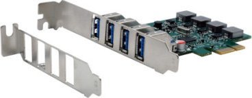 Exsys EXSYS EX-11194 4-portowa karta USB 3.2 Gen 1 PCIe