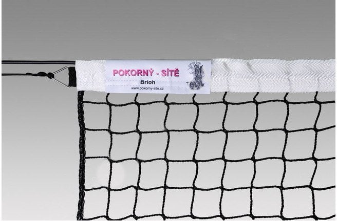 Teniso tinklas POKORNY Econom 12,8x1,08m PE 1vnt. Black